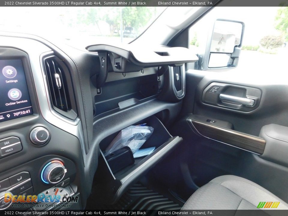 2022 Chevrolet Silverado 3500HD LT Regular Cab 4x4 Summit White / Jet Black Photo #34
