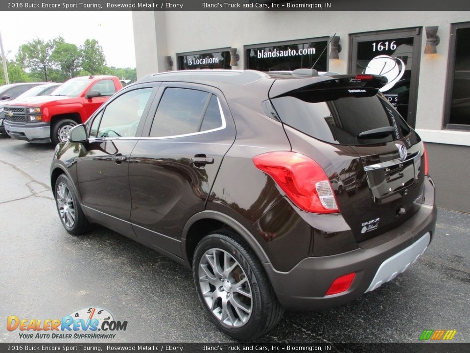 2016 Buick Encore Sport Touring Rosewood Metallic / Ebony Photo #3