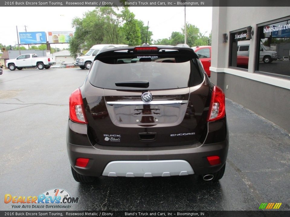 2016 Buick Encore Sport Touring Rosewood Metallic / Ebony Photo #4