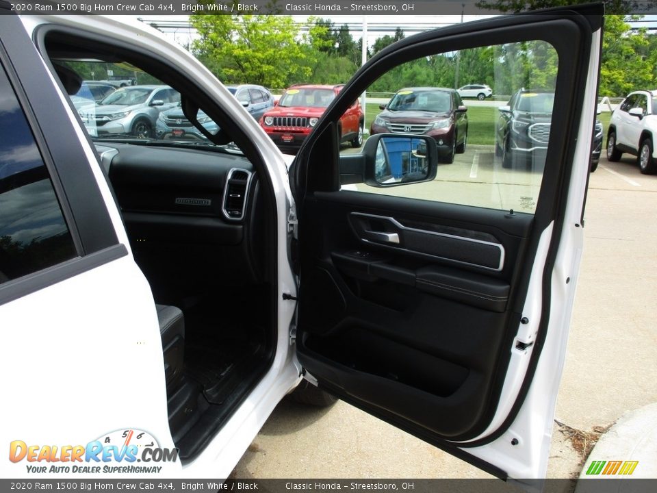 2020 Ram 1500 Big Horn Crew Cab 4x4 Bright White / Black Photo #16