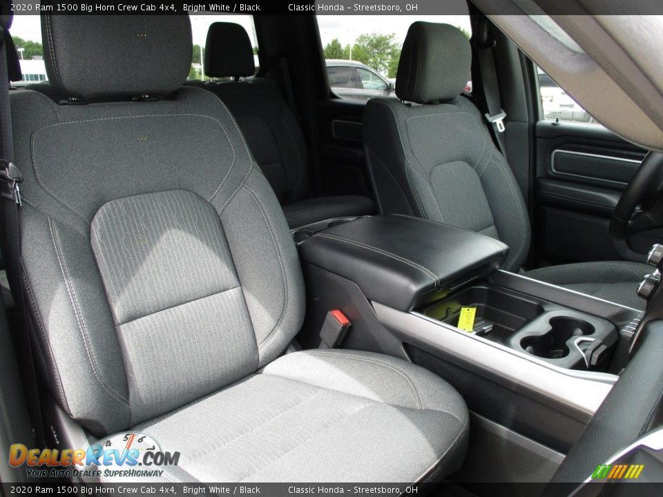 2020 Ram 1500 Big Horn Crew Cab 4x4 Bright White / Black Photo #18