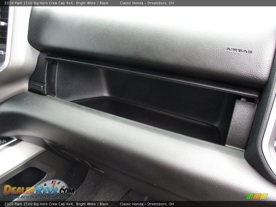 2020 Ram 1500 Big Horn Crew Cab 4x4 Bright White / Black Photo #20