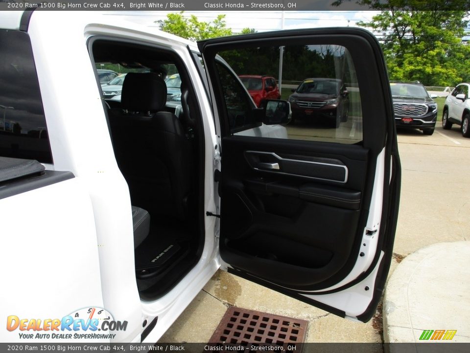 2020 Ram 1500 Big Horn Crew Cab 4x4 Bright White / Black Photo #21