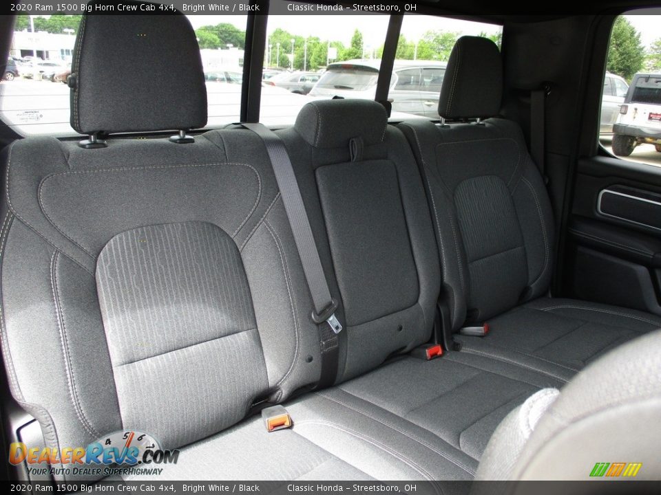 2020 Ram 1500 Big Horn Crew Cab 4x4 Bright White / Black Photo #23