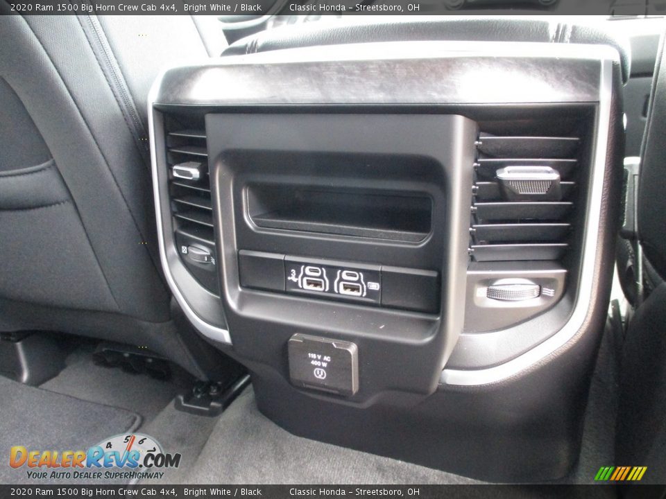 2020 Ram 1500 Big Horn Crew Cab 4x4 Bright White / Black Photo #25
