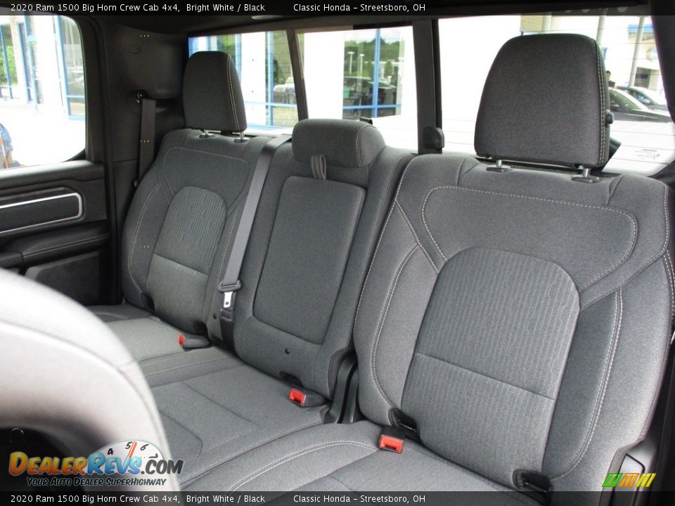 2020 Ram 1500 Big Horn Crew Cab 4x4 Bright White / Black Photo #29