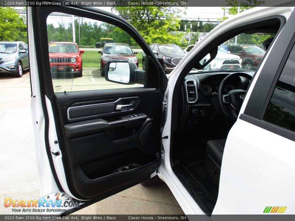 2020 Ram 1500 Big Horn Crew Cab 4x4 Bright White / Black Photo #31