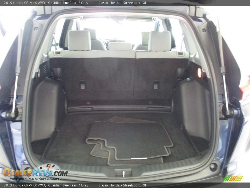 2019 Honda CR-V LX AWD Obsidian Blue Pearl / Gray Photo #20