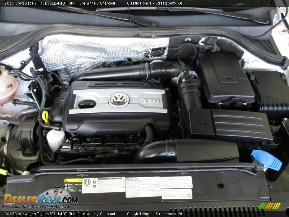 2016 Volkswagen Tiguan SEL 4MOTION 2.0 Liter TSI Turbocharged DOHC 16-Valve 4 Cylinder Engine Photo #16