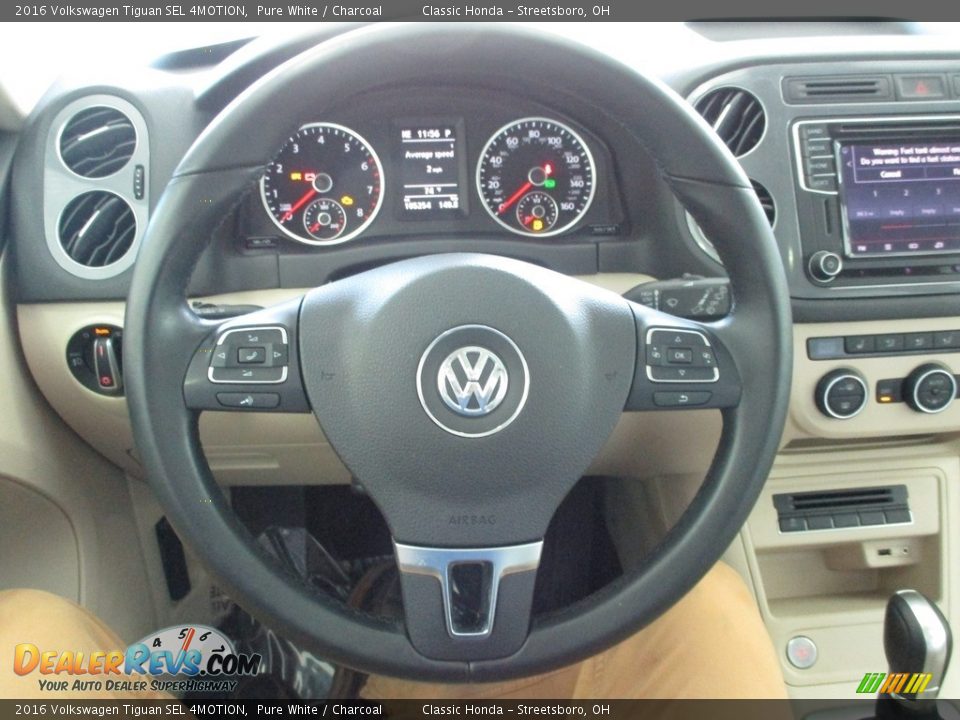 2016 Volkswagen Tiguan SEL 4MOTION Steering Wheel Photo #33