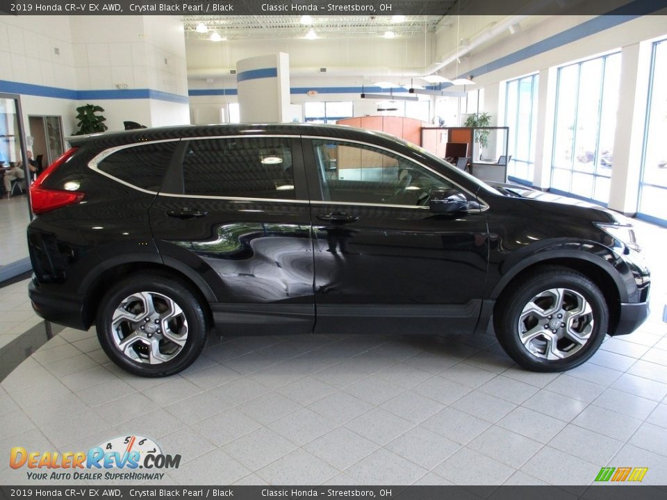2019 Honda CR-V EX AWD Crystal Black Pearl / Black Photo #4