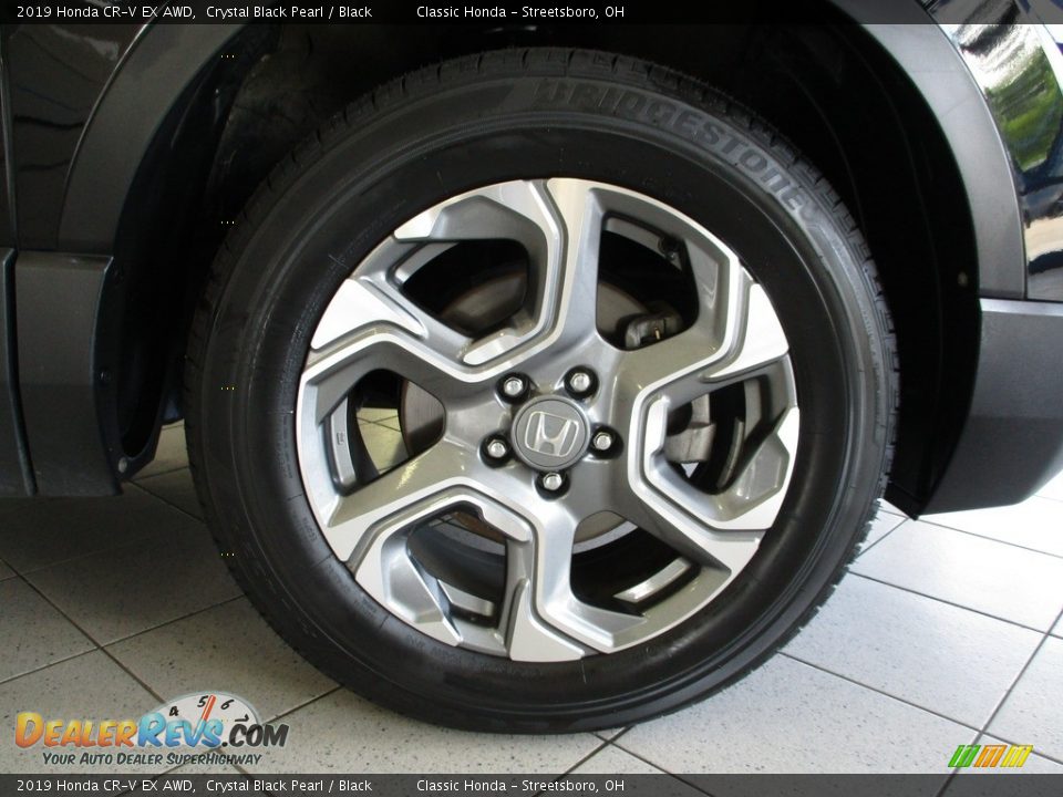 2019 Honda CR-V EX AWD Crystal Black Pearl / Black Photo #5