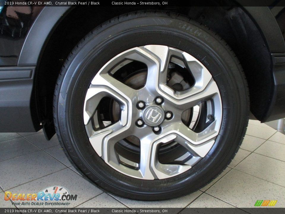 2019 Honda CR-V EX AWD Crystal Black Pearl / Black Photo #11