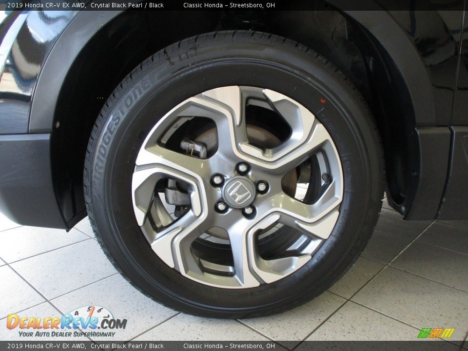 2019 Honda CR-V EX AWD Crystal Black Pearl / Black Photo #12