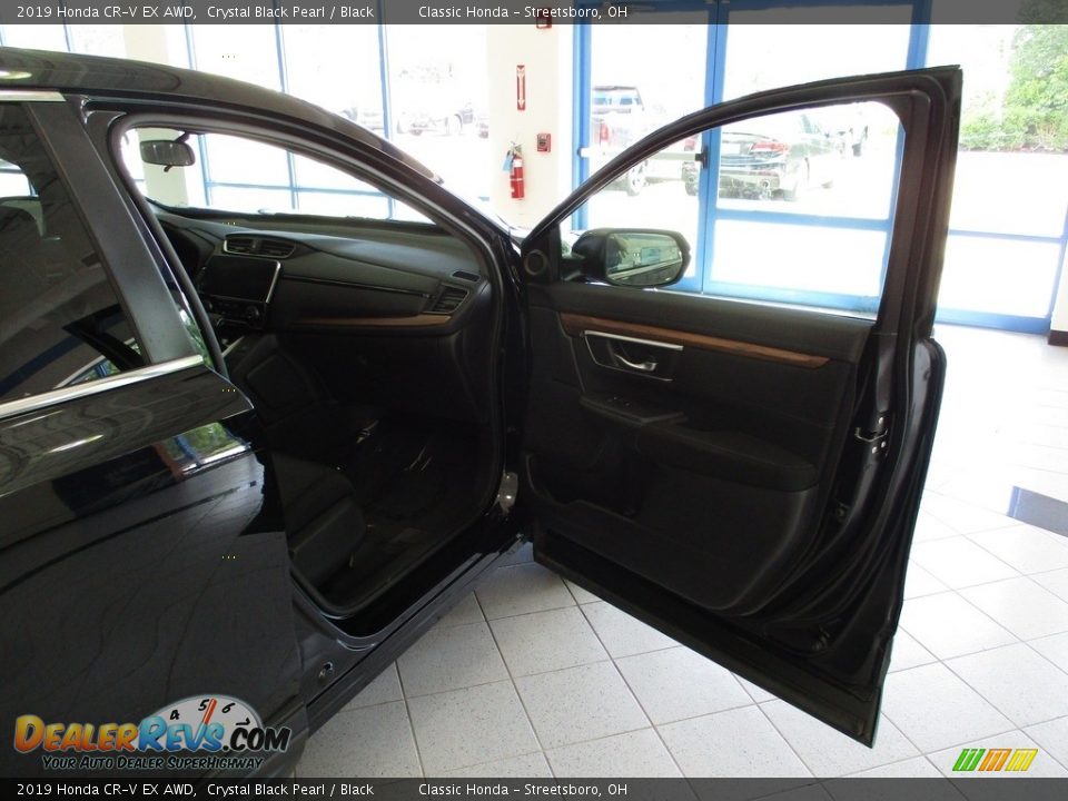 2019 Honda CR-V EX AWD Crystal Black Pearl / Black Photo #17
