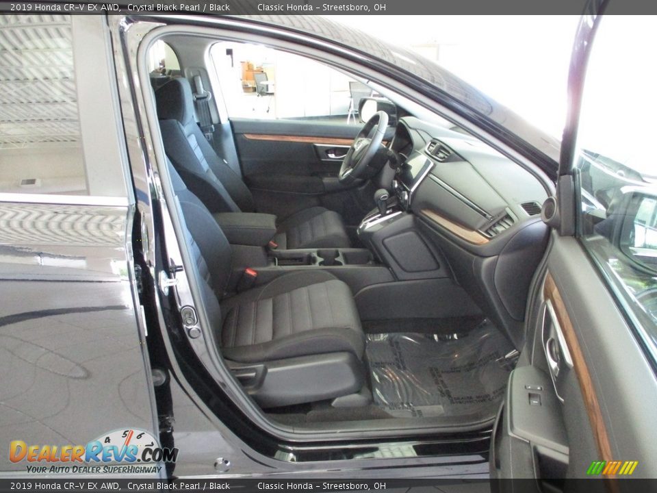 2019 Honda CR-V EX AWD Crystal Black Pearl / Black Photo #18