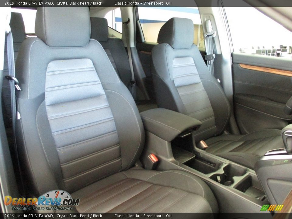 2019 Honda CR-V EX AWD Crystal Black Pearl / Black Photo #19