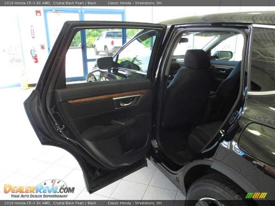 2019 Honda CR-V EX AWD Crystal Black Pearl / Black Photo #24
