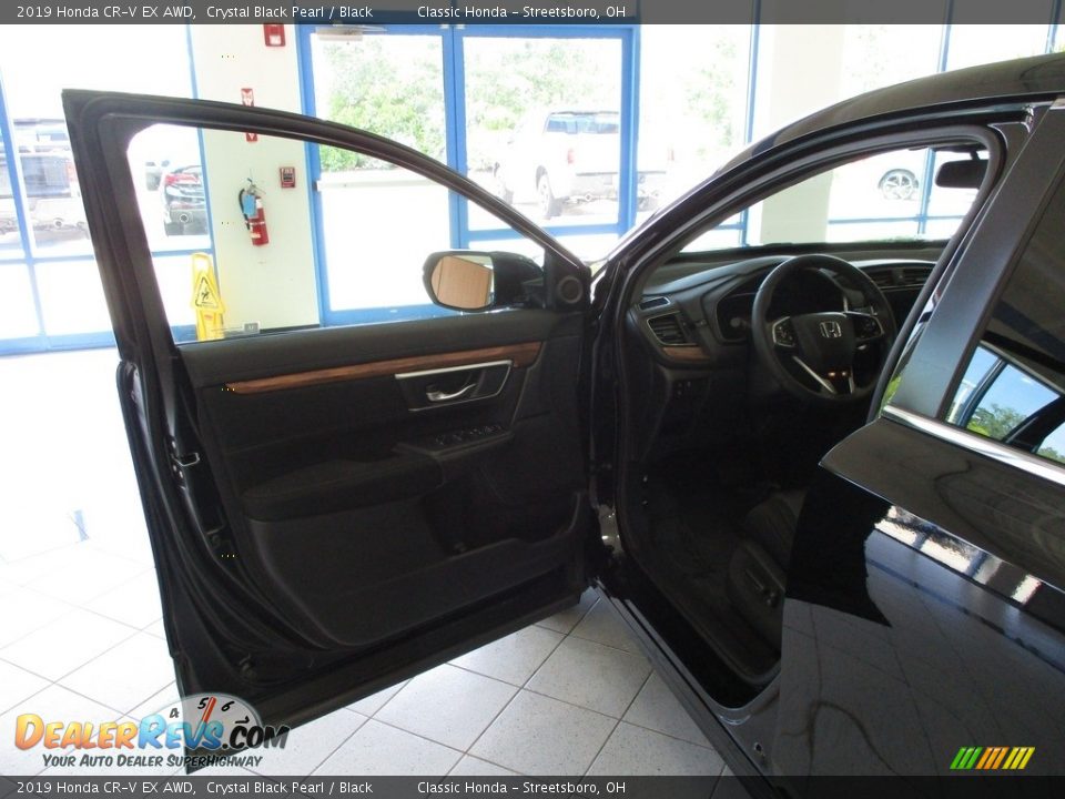 2019 Honda CR-V EX AWD Crystal Black Pearl / Black Photo #27