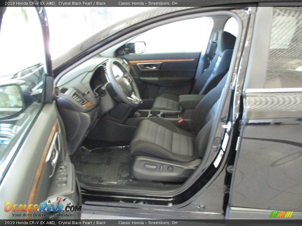 2019 Honda CR-V EX AWD Crystal Black Pearl / Black Photo #28