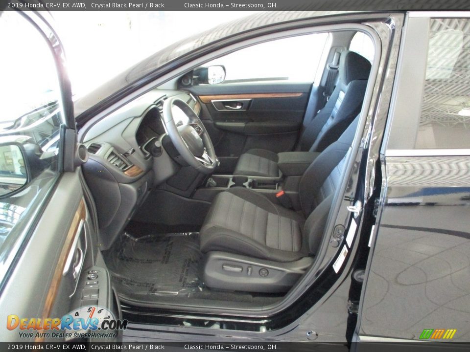 2019 Honda CR-V EX AWD Crystal Black Pearl / Black Photo #29