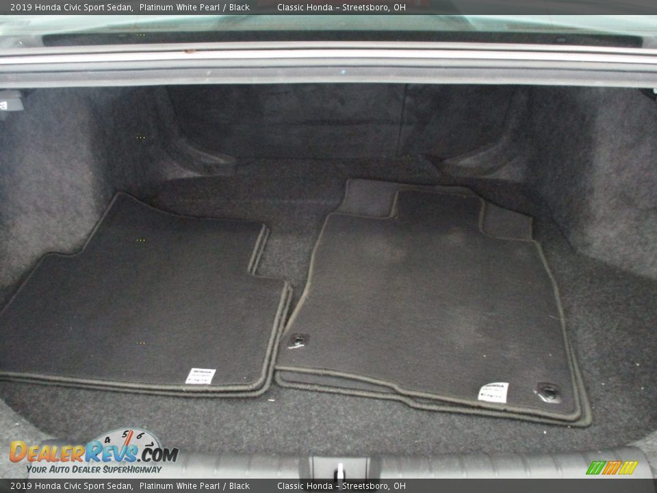 2019 Honda Civic Sport Sedan Platinum White Pearl / Black Photo #20