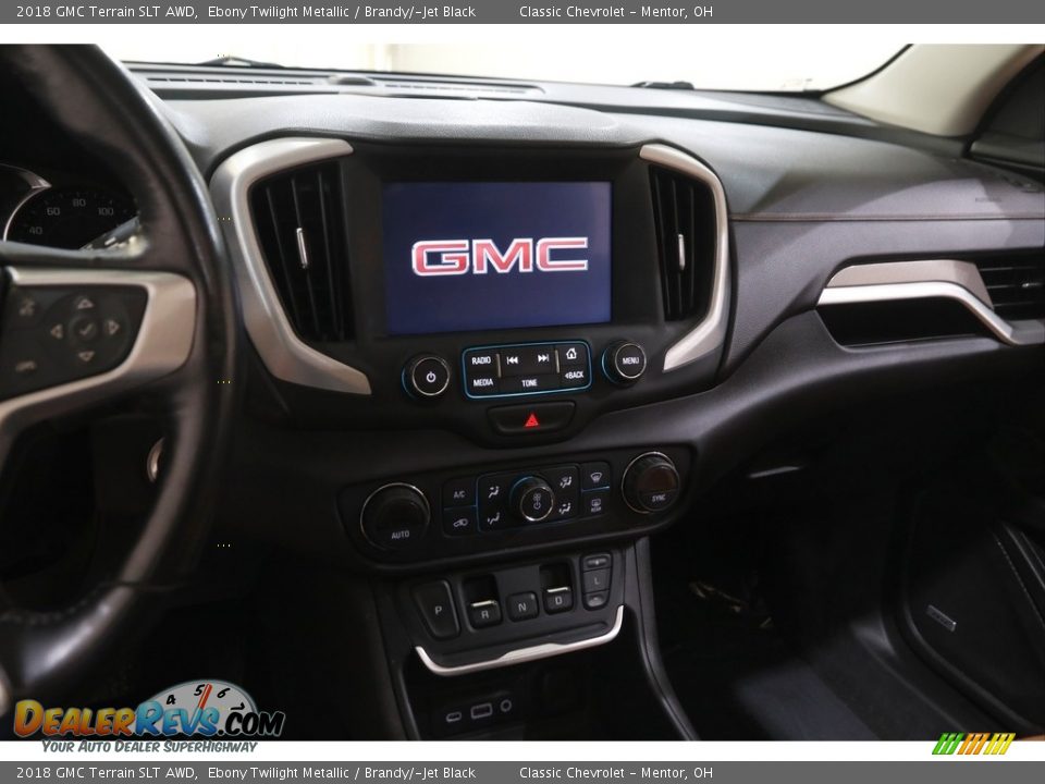 2018 GMC Terrain SLT AWD Ebony Twilight Metallic / Brandy/­Jet Black Photo #9