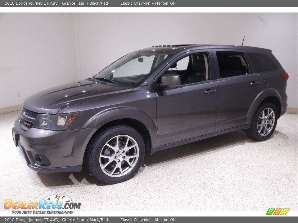 Front 3/4 View of 2018 Dodge Journey GT AWD Photo #3