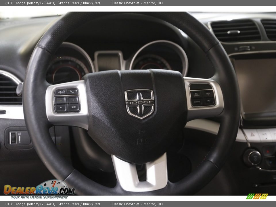 2018 Dodge Journey GT AWD Steering Wheel Photo #7