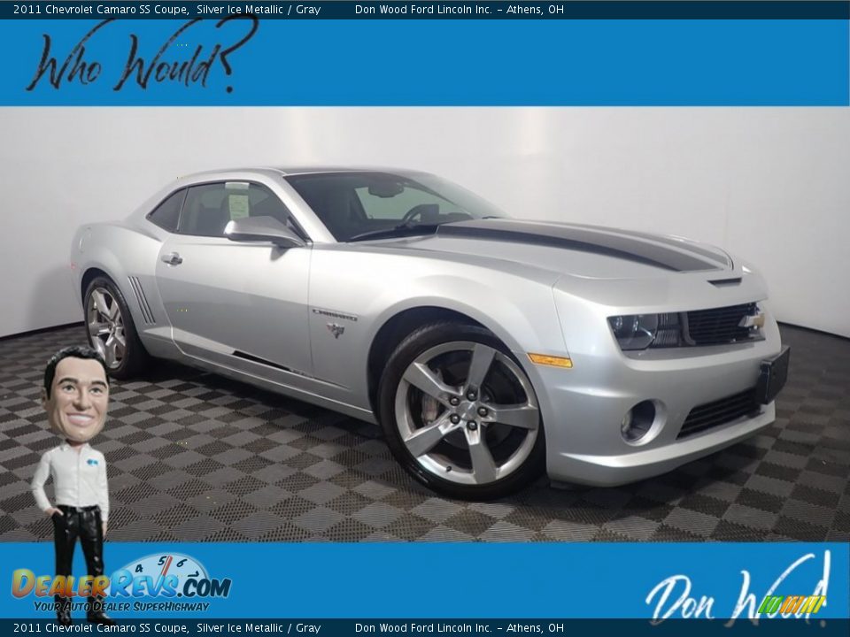 2011 Chevrolet Camaro SS Coupe Silver Ice Metallic / Gray Photo #1