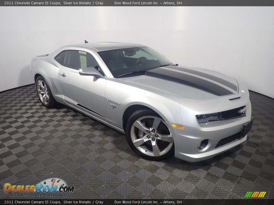 2011 Chevrolet Camaro SS Coupe Silver Ice Metallic / Gray Photo #2