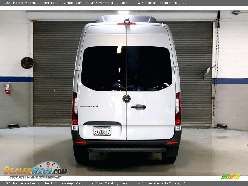 2021 Mercedes-Benz Sprinter 1500 Passenger Van Iridium Silver Metallic / Black Photo #3