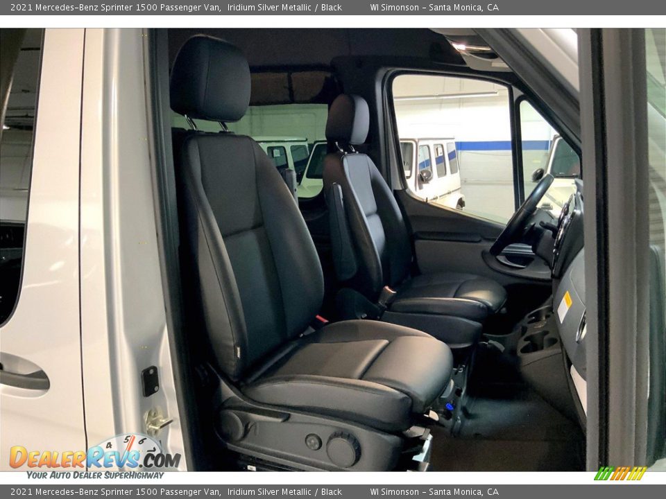 Front Seat of 2021 Mercedes-Benz Sprinter 1500 Passenger Van Photo #6