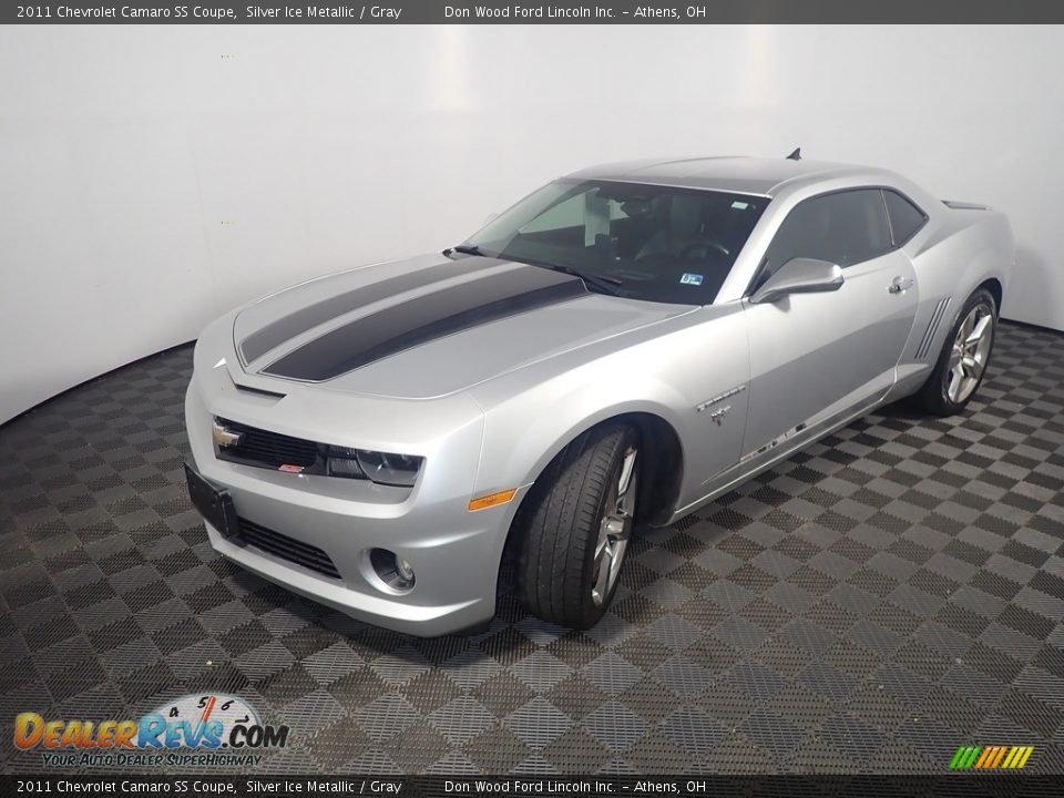 2011 Chevrolet Camaro SS Coupe Silver Ice Metallic / Gray Photo #8