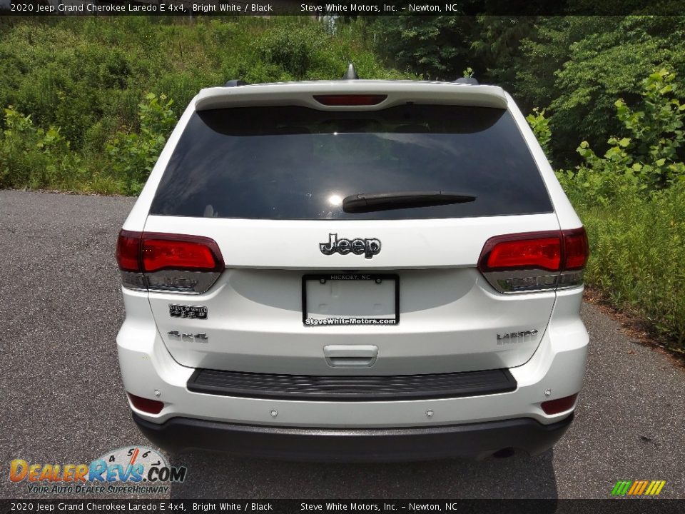 2020 Jeep Grand Cherokee Laredo E 4x4 Bright White / Black Photo #7