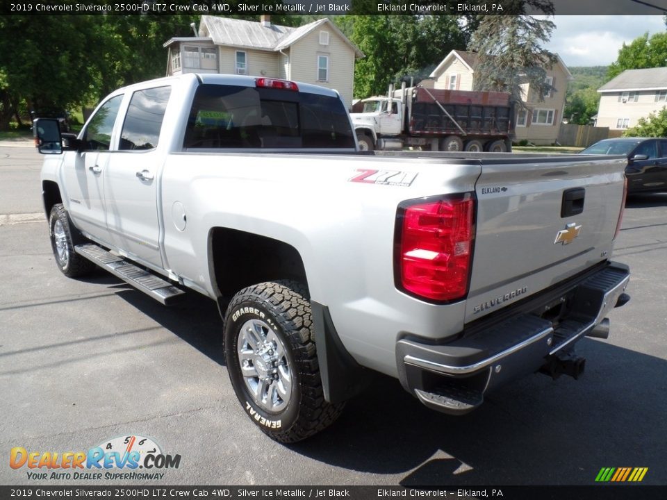 2019 Chevrolet Silverado 2500HD LTZ Crew Cab 4WD Silver Ice Metallic / Jet Black Photo #10