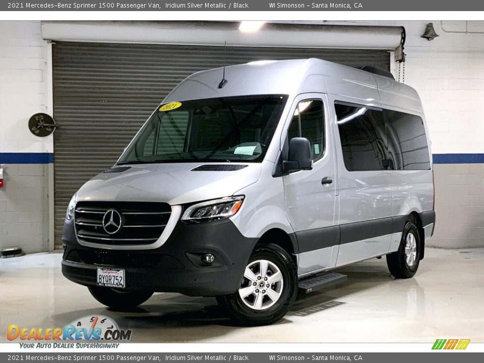 Iridium Silver Metallic 2021 Mercedes-Benz Sprinter 1500 Passenger Van Photo #12