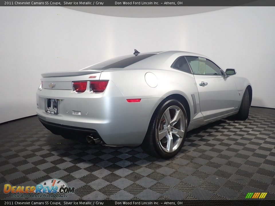 2011 Chevrolet Camaro SS Coupe Silver Ice Metallic / Gray Photo #15