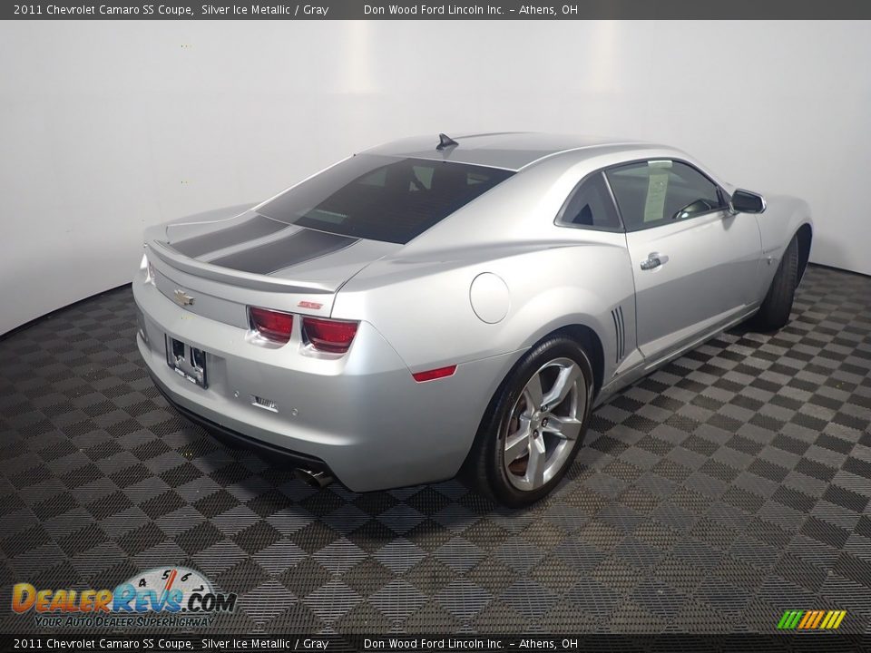 2011 Chevrolet Camaro SS Coupe Silver Ice Metallic / Gray Photo #16