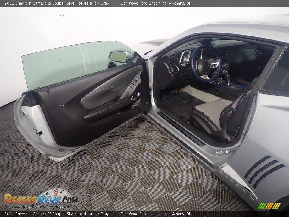2011 Chevrolet Camaro SS Coupe Silver Ice Metallic / Gray Photo #19