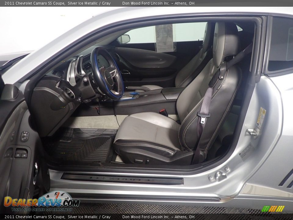 2011 Chevrolet Camaro SS Coupe Silver Ice Metallic / Gray Photo #21