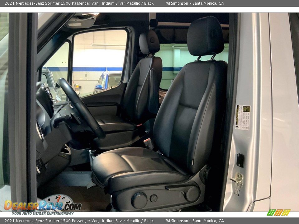 Front Seat of 2021 Mercedes-Benz Sprinter 1500 Passenger Van Photo #18