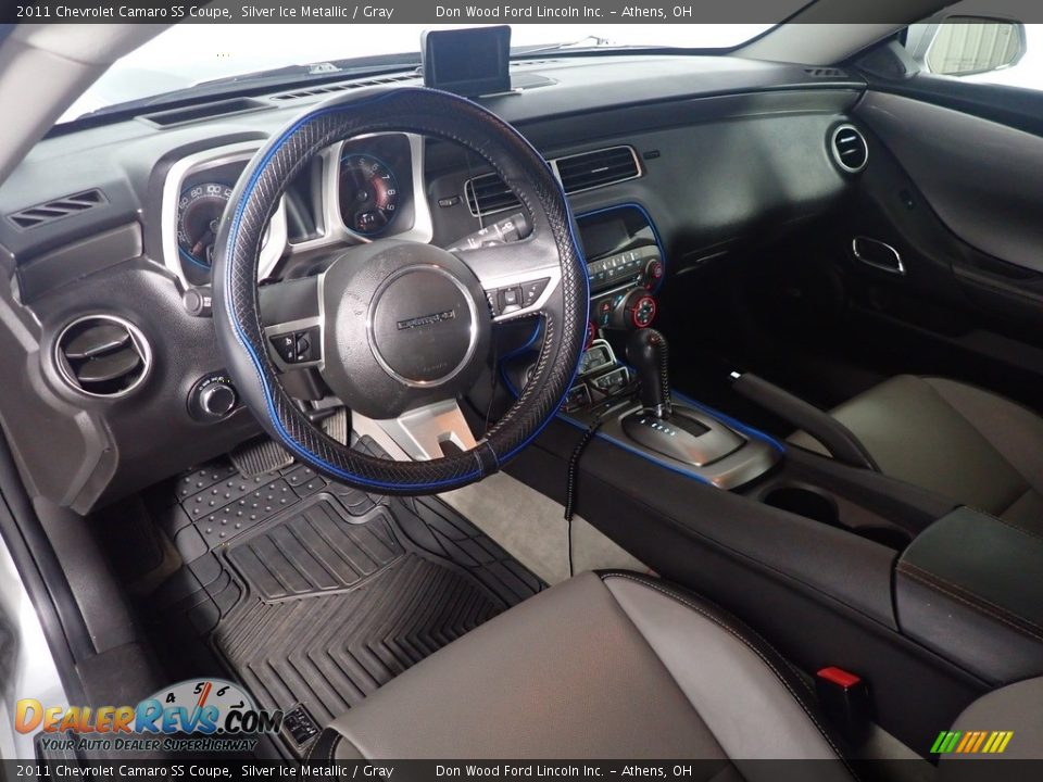 2011 Chevrolet Camaro SS Coupe Silver Ice Metallic / Gray Photo #23