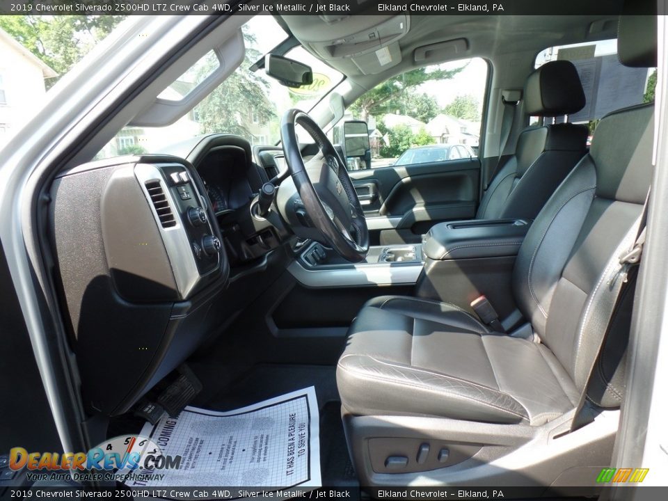 2019 Chevrolet Silverado 2500HD LTZ Crew Cab 4WD Silver Ice Metallic / Jet Black Photo #20