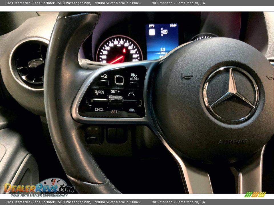 2021 Mercedes-Benz Sprinter 1500 Passenger Van Steering Wheel Photo #21