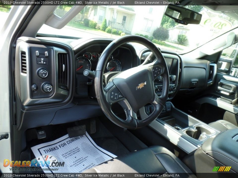 2019 Chevrolet Silverado 2500HD LTZ Crew Cab 4WD Silver Ice Metallic / Jet Black Photo #21