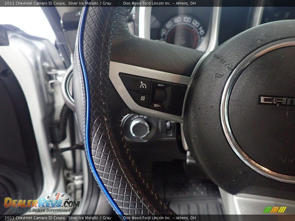 2011 Chevrolet Camaro SS Coupe Silver Ice Metallic / Gray Photo #28
