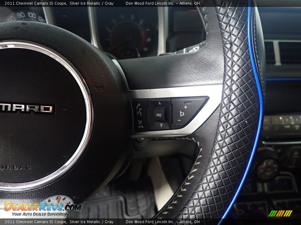 2011 Chevrolet Camaro SS Coupe Silver Ice Metallic / Gray Photo #29