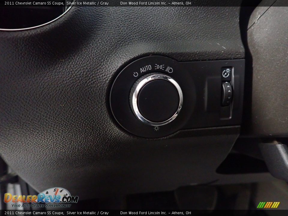 2011 Chevrolet Camaro SS Coupe Silver Ice Metallic / Gray Photo #30