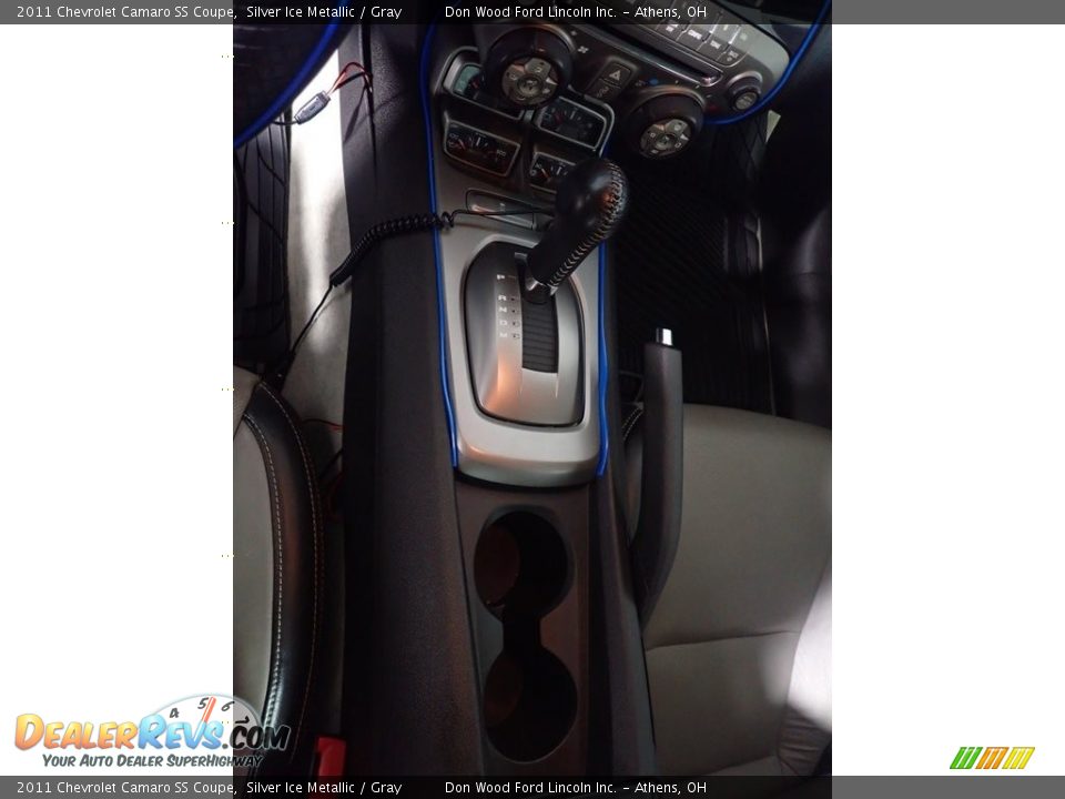 2011 Chevrolet Camaro SS Coupe Silver Ice Metallic / Gray Photo #31
